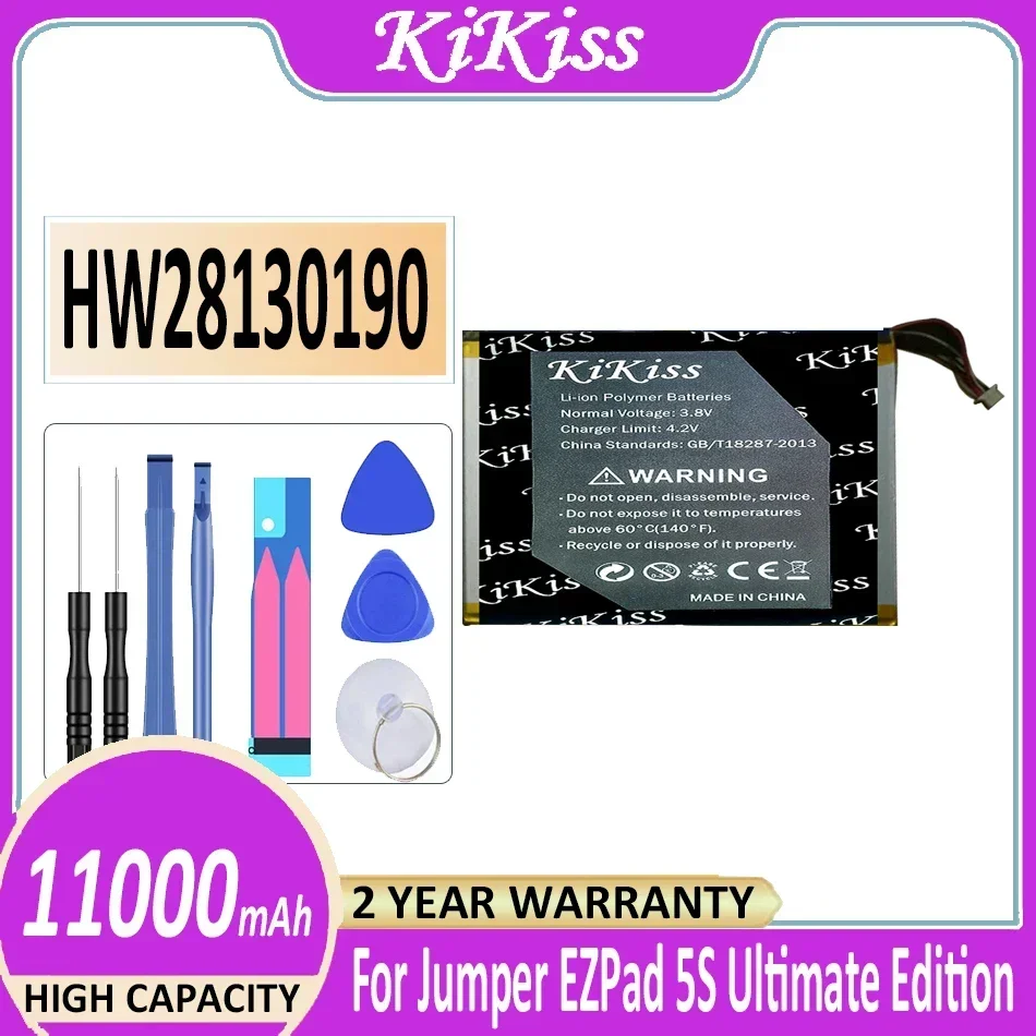 Аккумулятор KiKiss HW28130190 (стандартная) 11000 мАч для Jumper EZPad5S Ultimate Edition 5S