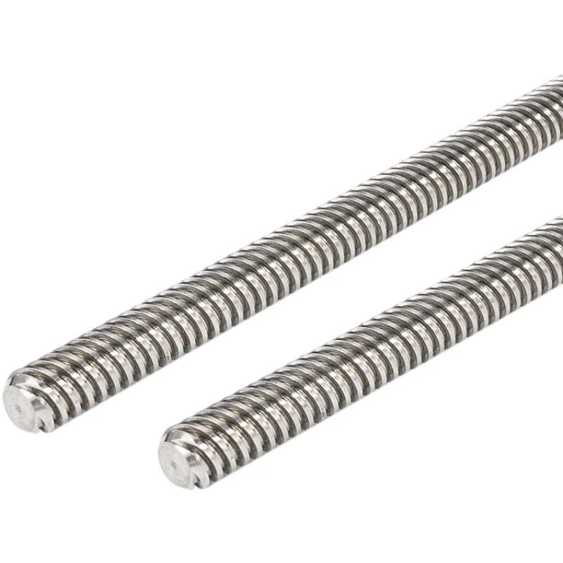 Трапециевидный шаговый двигатель из нержавеющей стали с латунной гайкой