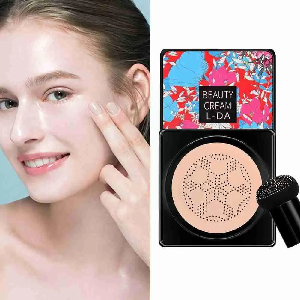 

Mushroom Cushion Bb Air Cushion Foundation Cc Cream Makeup Brighten Face Concealer Tone Korean Whitening Base Makeup Waterp Y8i5