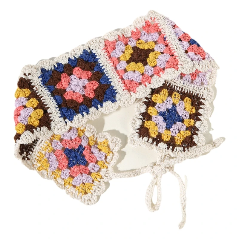 Рисунок 3 - Вязаная крючком красочная бандана