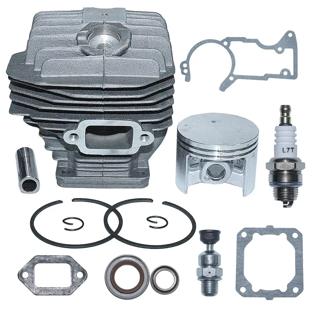 

52mm Cylinder Piston Oil Seal Kit For Stihl MS440 044 Chainsaw Replacement Part 1128 020 1227 Garden Tool Parts