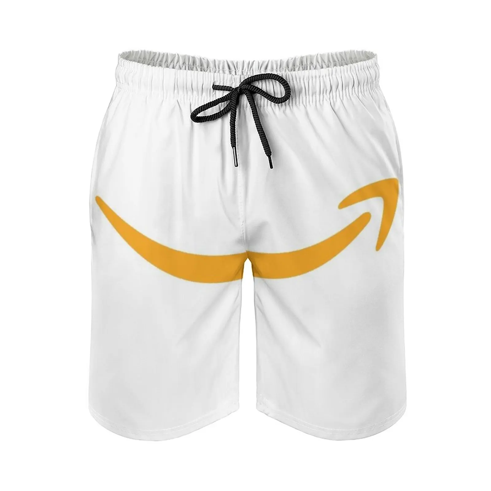 

Prime Smile Men's Swim Trunks Quick Dry Volley Beach Shorts With Pockets For Men's Prime Delivery Smile Beach Shorts