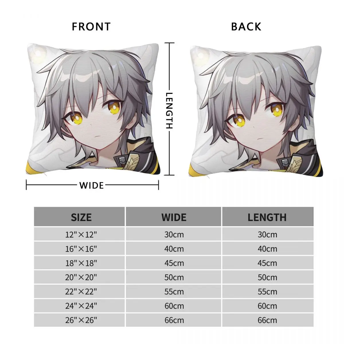 Наволочка в виде звёзд и рельсов 18 дюймов