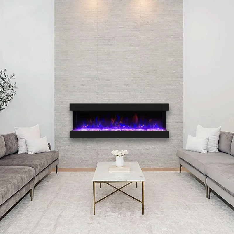 Luxstar 40 &quot42&quot 54 &quot64&quot 76 &quot 3-сторонний электрический камин стандартный домашний