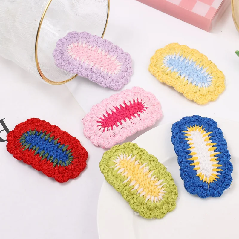 Рисунок 6 - Милая Вязаная Шерстяная заколка для волос