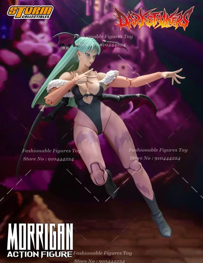 Storm Toys CPDS02 1/12 Женский солдат Морриган Аниме Милая боевая девушка с 3 головами