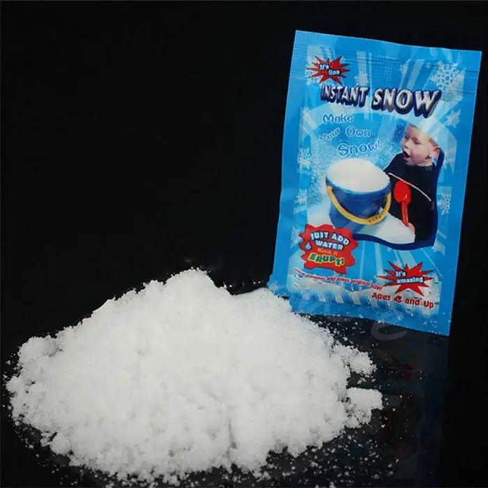 

1 Pack Artificial Snow Party Decoration Fake Snowflakes Artificial Plastic Dry Snow Powder Xmas Gift DIY Scene Props Supply