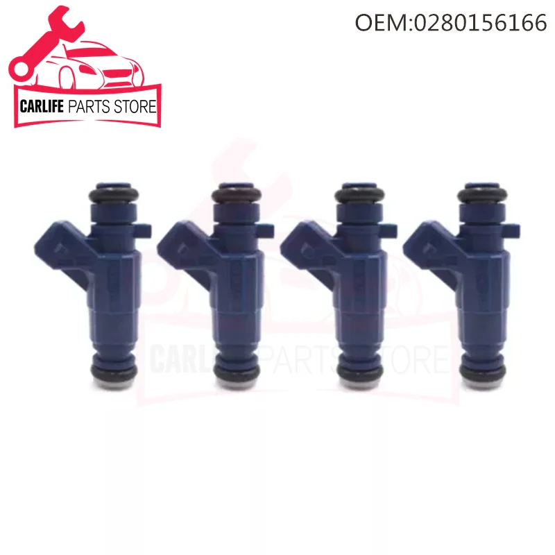 0280156166 Авто топливная форсунка автомобильные аксессуары для Mitsubishi Colt Eclipse Galant Lancer