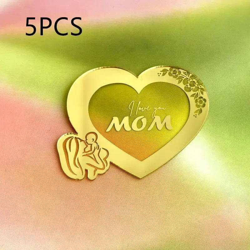 

Золотой акриловый топпер для торта WOHLTAO