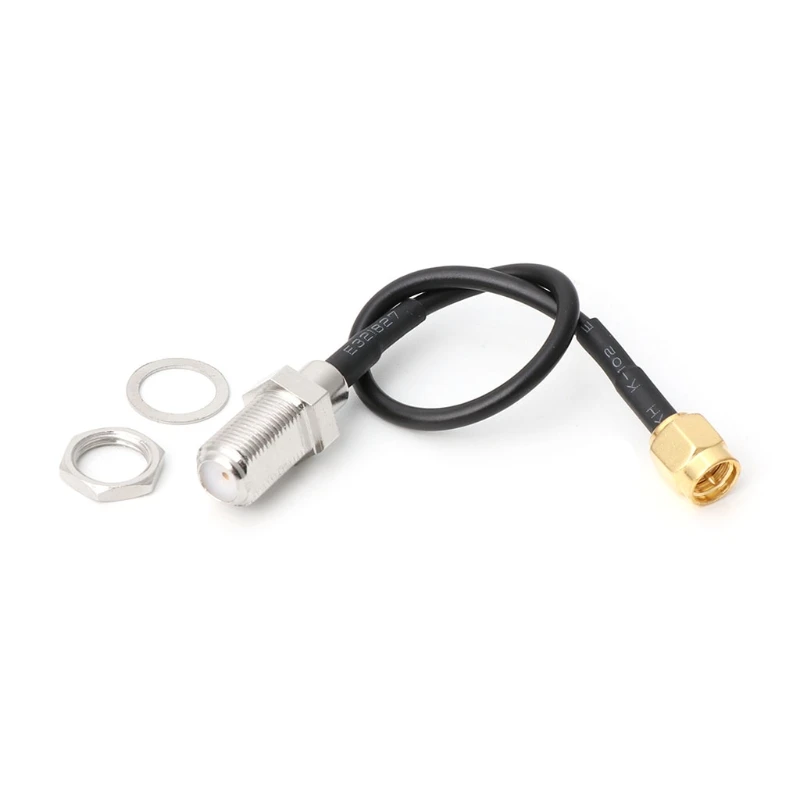 

RG174 RF Pigtail Cable F female to SMA Male Coaxial RF Pigtail Cable