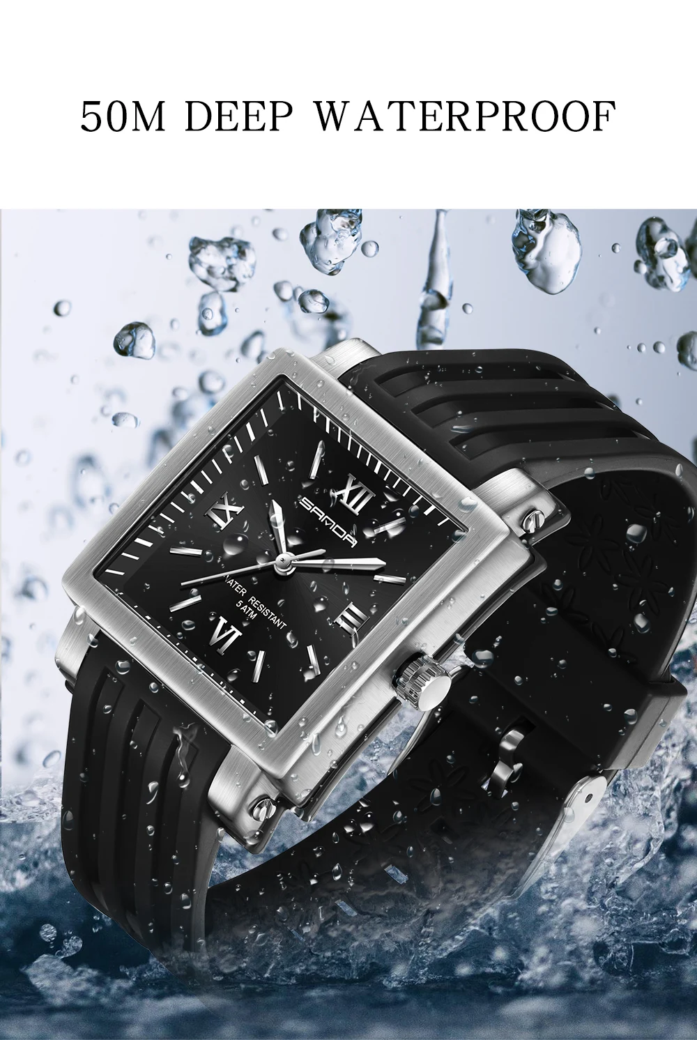 2023 New Casual Women's Watches 50M Waterproof Sports Wristwatch for Female Watch Fashion Clocks relogio feminino SANDA 3208 enlarge