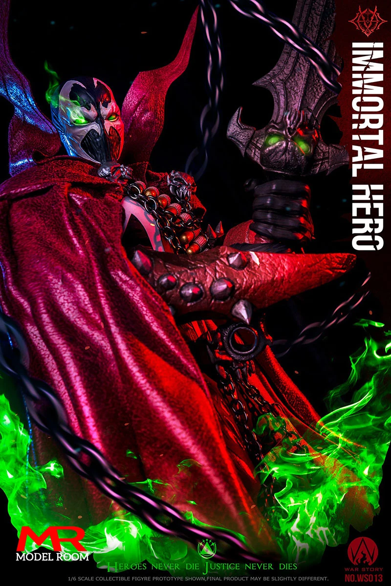 История войны WS013 1/6 фигурка иммортального героя модель 44 см солдатская