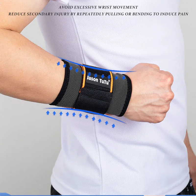 JASONTUTU 1 шт. нейлоновый браслет поддержка фитнес бандаж запястья Защитное