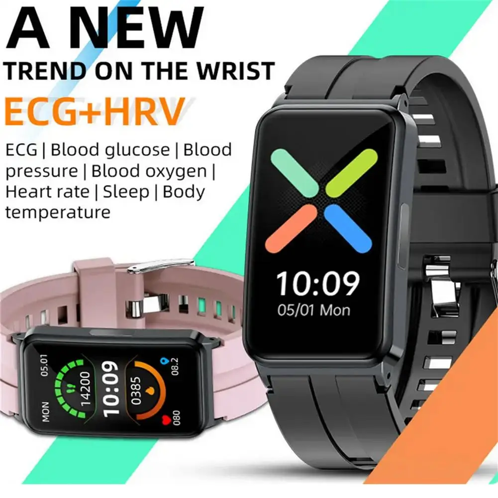 

EP01 Smart Watch Fitness Tracker IP67 Waterproof Smart Watches 1.47" HD Color Screen Smartwatch Heart Rate Blood Oxygen Monitor