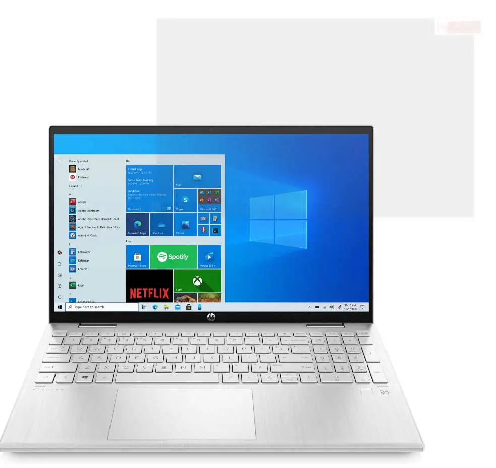 3 шт. прозрачная/матовая защитная пленка для экрана ноутбука HP Pavilion X360 15 15-er0056cl