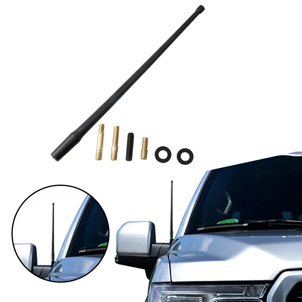 

1pcs13inch Car Radio Antenna Mast Compatible For Ford F150 Raptor 2009-2021 Car Accessories High-quality Modified Antenna