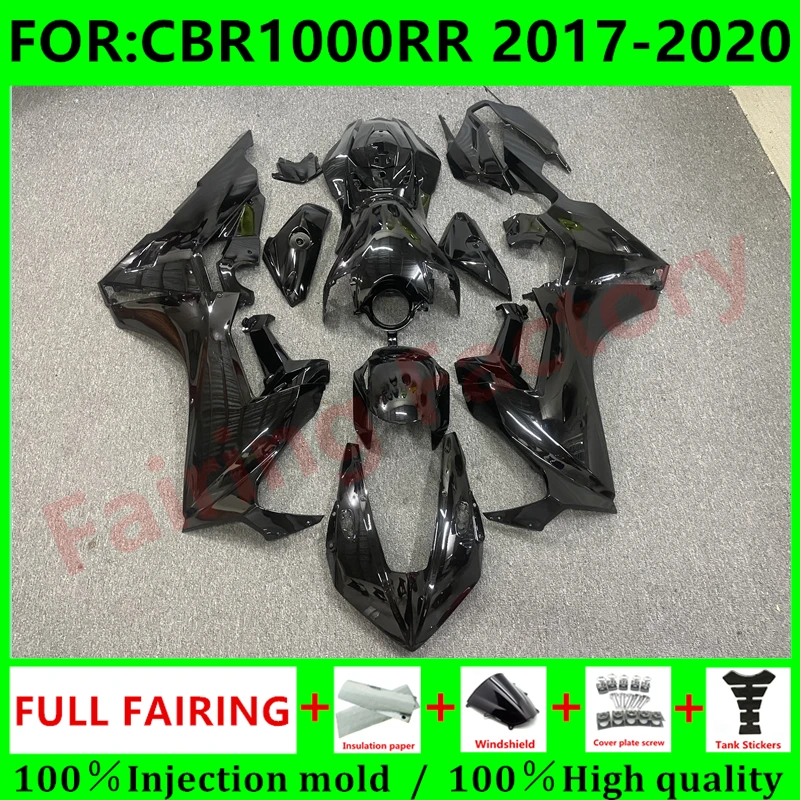 

Новый комплект обтекателей для мотоцикла ABS подходит для CBR1000RR CBR1000 CBR 1000RR 2017 2018 2019 _ черный