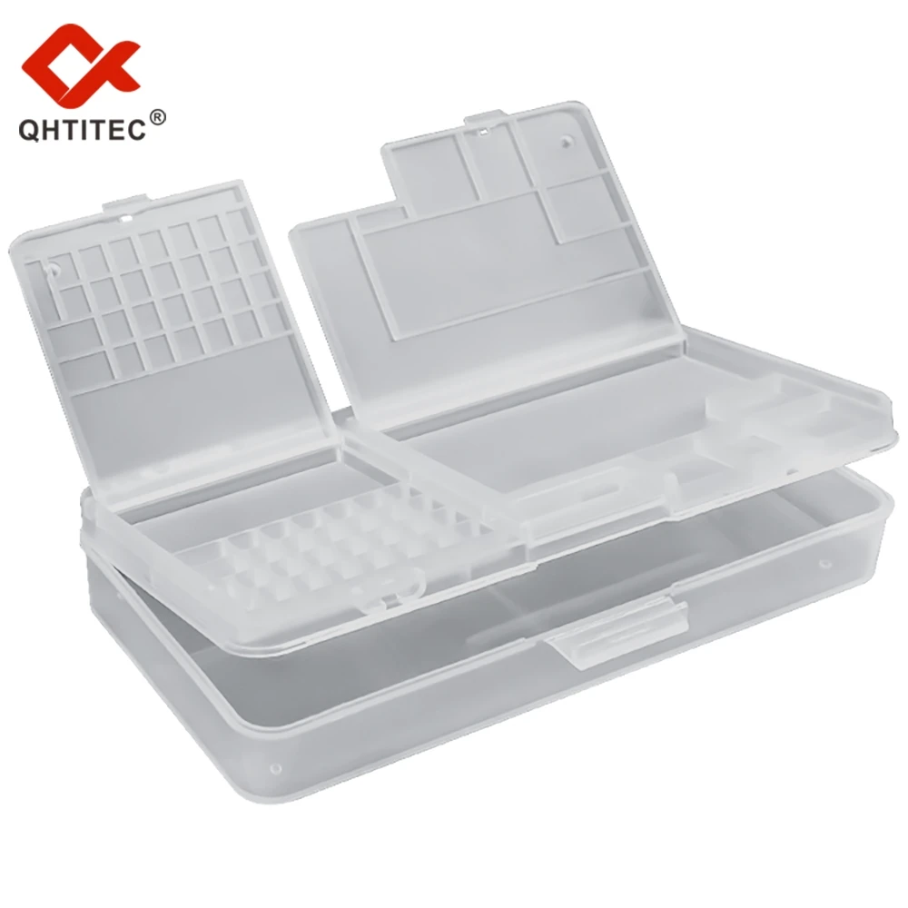 

Контейнер QHTITEC, многофункциональный, мобильный телефон, ЖК-экран, IC части для хранения