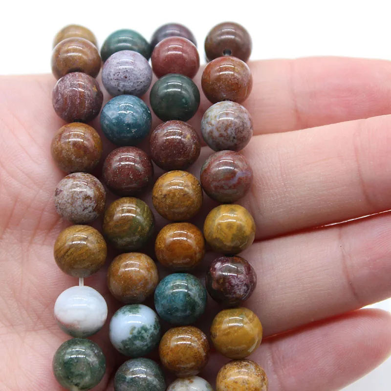 Рисунок 5 - Бусины из натурального камня Jaspers