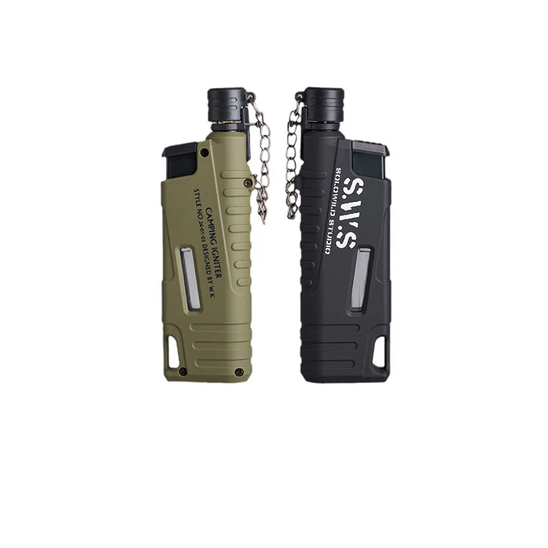 Зажигалки WELLHIKE ветрозащитная зажигалка для барбекю можно увидеть окно надувная