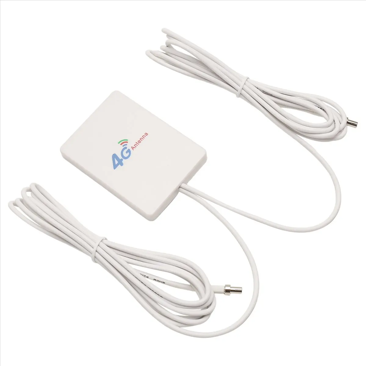 Фото Антенна ABAN 4G LTE, панельная антенна 3G/4G с разъемами SMA, TS9, CRC9, кабель 2 м для роутера E8372, E3372, B315, USB-модема, TS9 №4