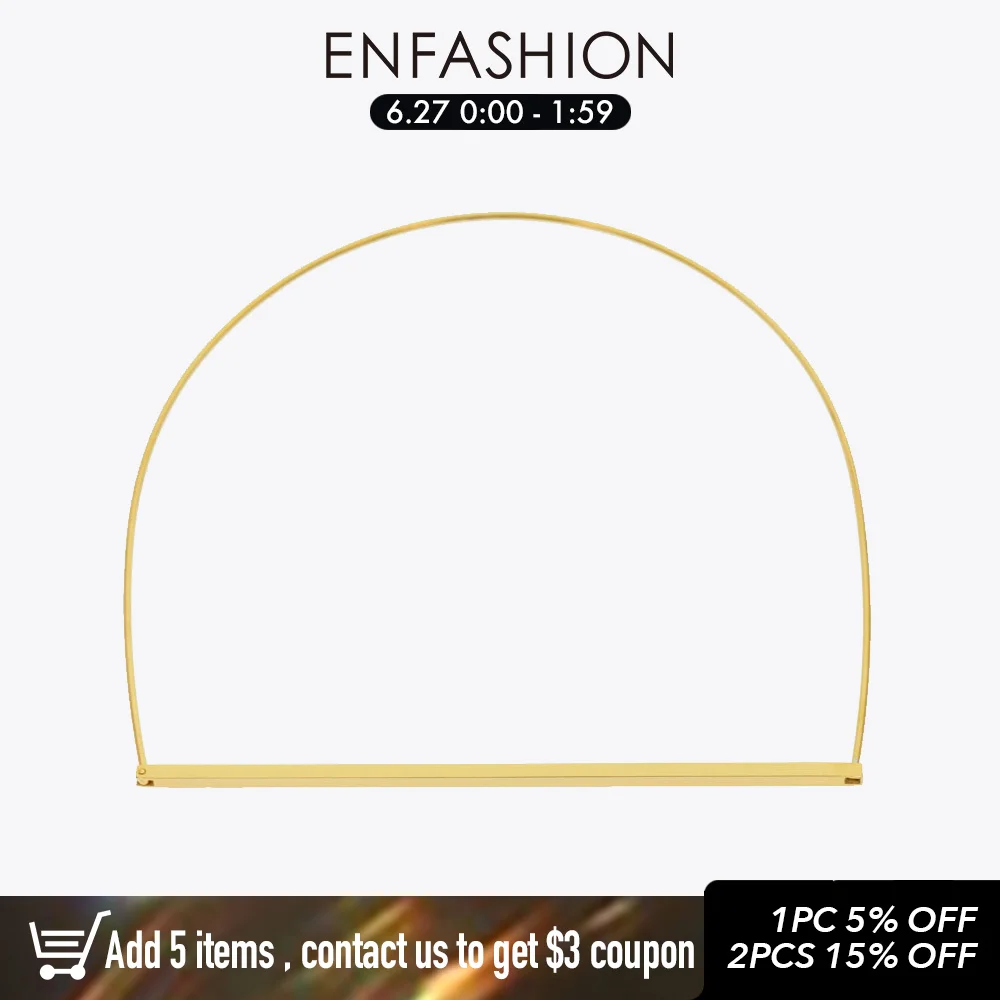 

ENFASHION Flat Bar Necklaces Gold Color Goth Stainless Steel Choker Necklace For Women Fashion Jewelry Collares Para Mujer P9083