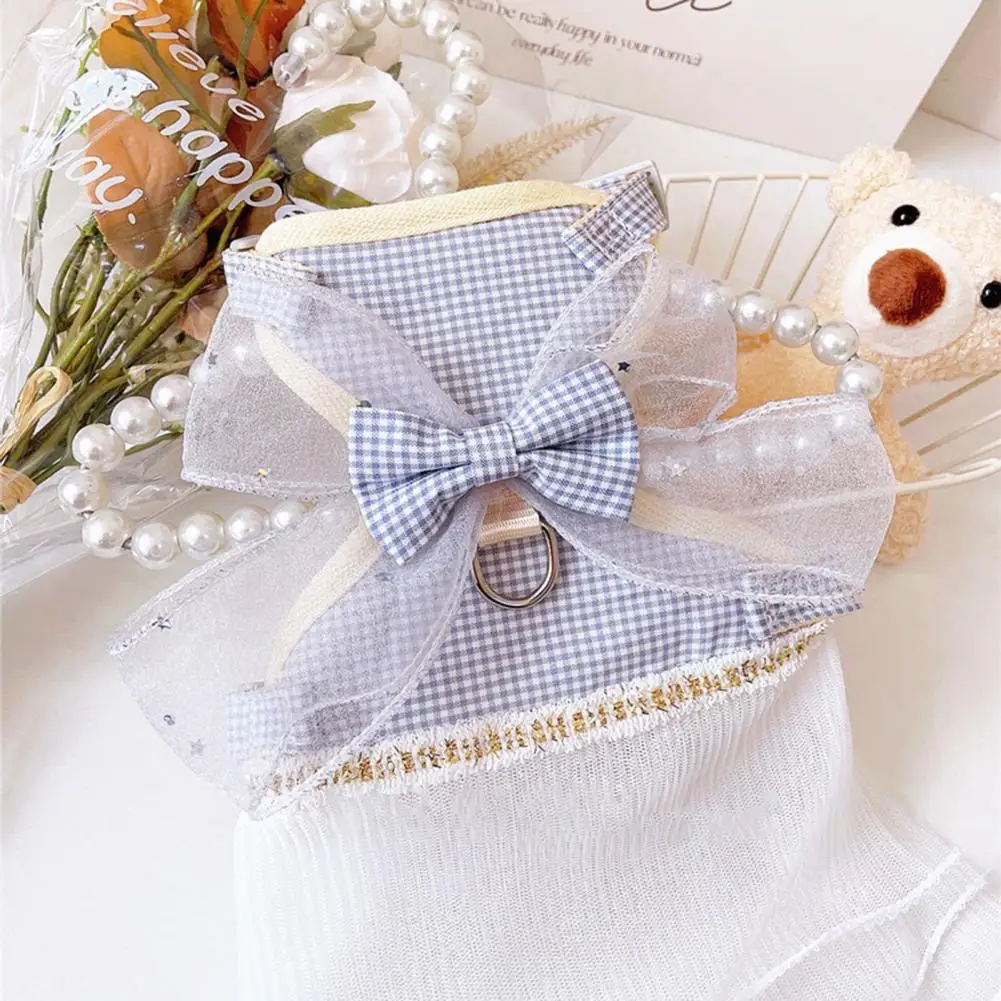 

1 комплект, поводок с бантом для кошек