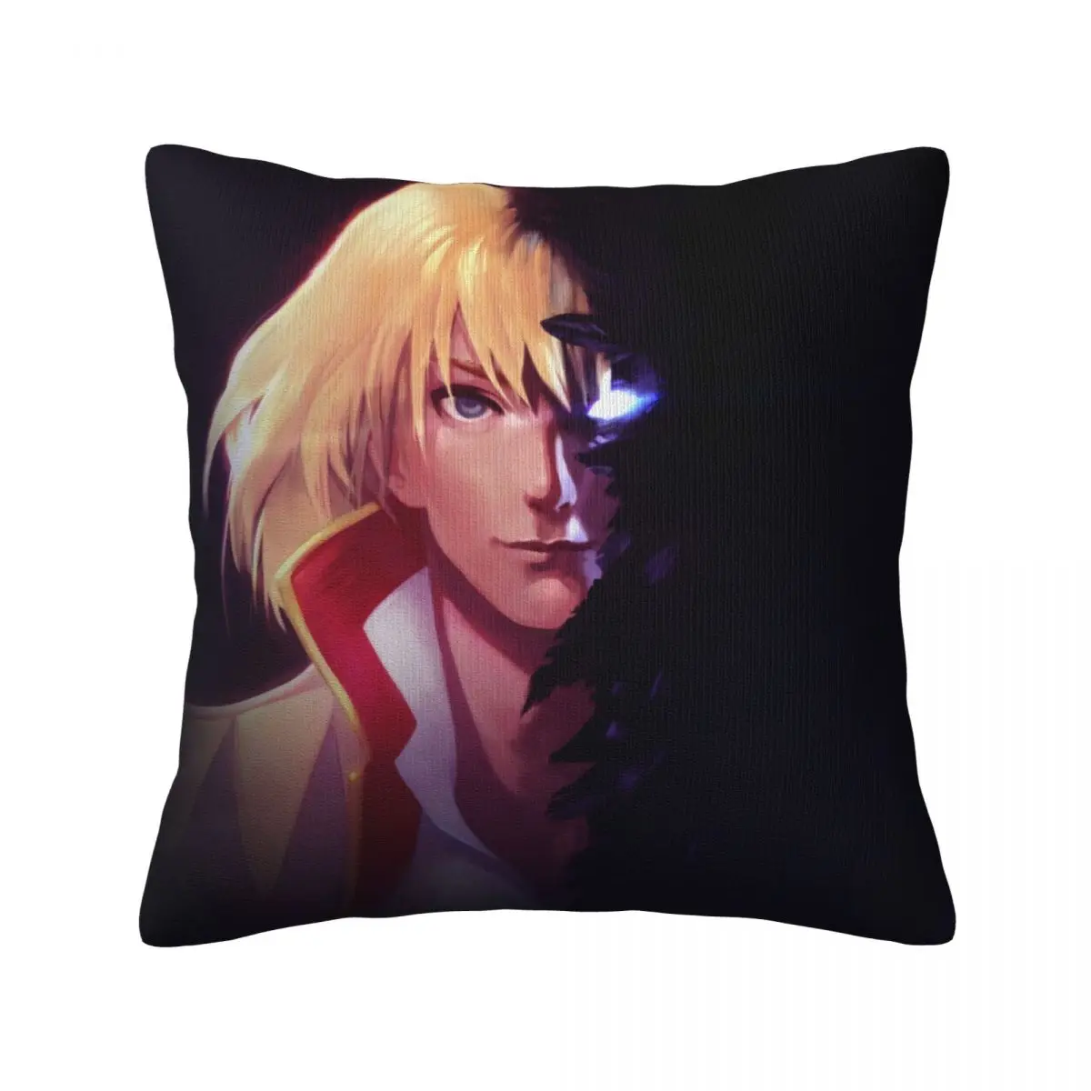 

Howls Moving Castle Pillow Case Howl Transformation Polyester Travel Pillowcase Zipper Summer Colored Cover