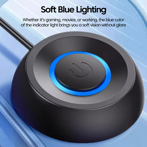 1,8 м переключатель для настольного компьютера, голубой, Стандартный, для материнской платы ПК, внешняя кнопка запуска питания, Удлинительный шнур, круглый переключатель запуска