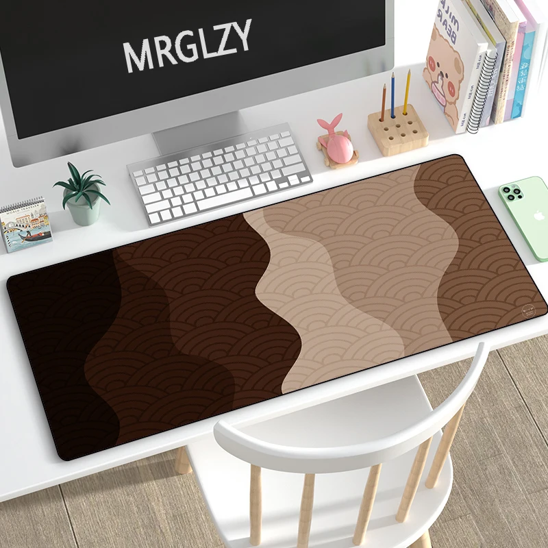 Personalized Wave Art Multi-size Mouse Pad Textured Carpets Mouse Gamer XXL Large Office Keyboard MouseMat Mousepad for Laptop