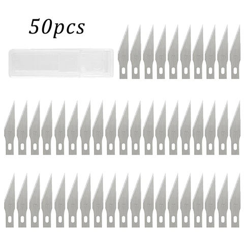 лезвия из нержавеющей стали, 50/100 шт - изображение