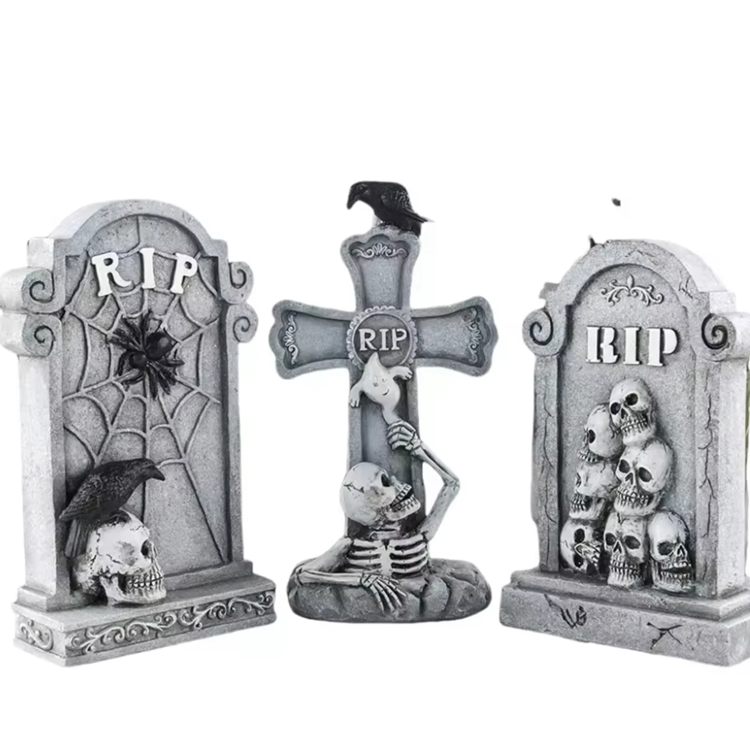 1 шт. скульптура надгробие на Хэллоуин украшение жуткий декор кладбища