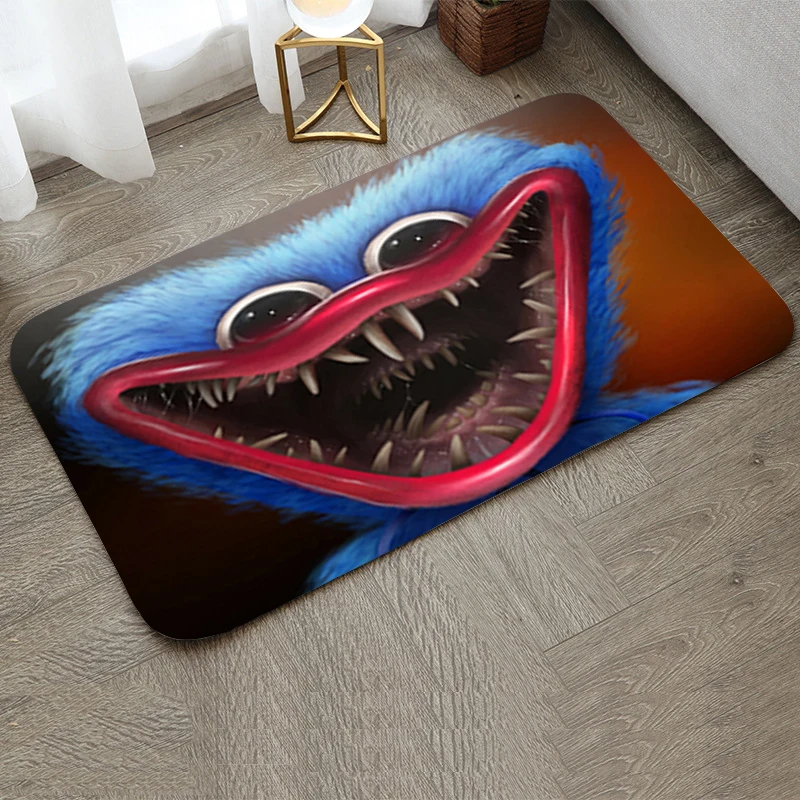 

Non-slip Mat H-huggy Wuggys Balcony Room Rugs Home Entrance Mats Bathroom Rug Kitchen Carpet Foot Bath House Door Hallway Floor