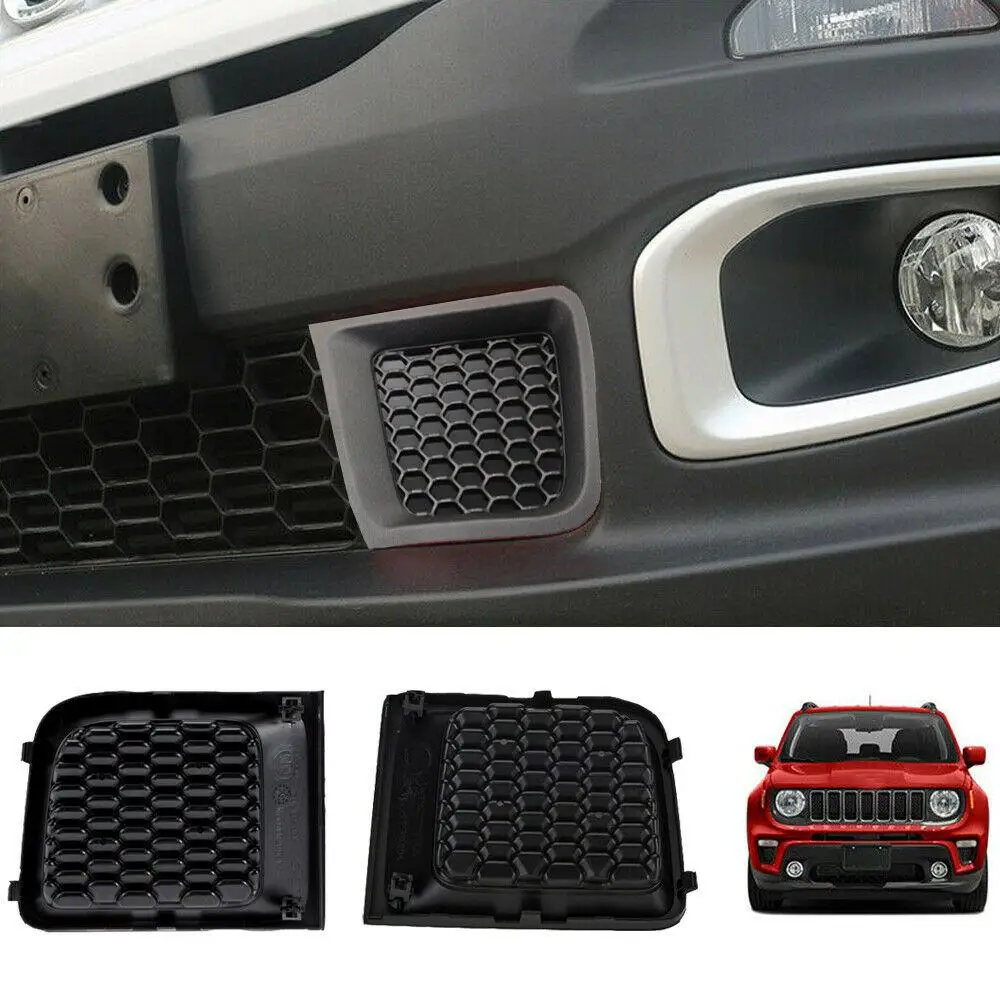 

Left And Right Front Bumper Lower Grille Bezel Cover Oe:5xb62lxhaa 5xb63lxhaa For JEEP RENEGADE