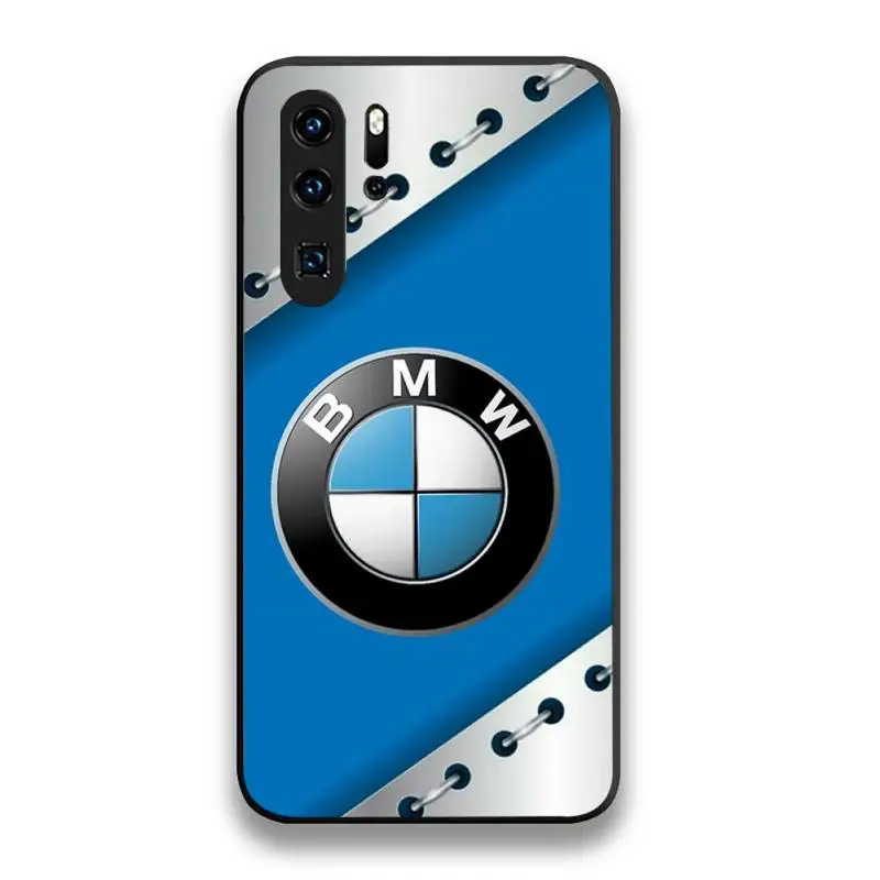 Роскошный автомобильный чехол M-Power для телефона BMW Huawei Mate 10 20 Lite Pro X Honor Play Y6 5 7 9 Prime