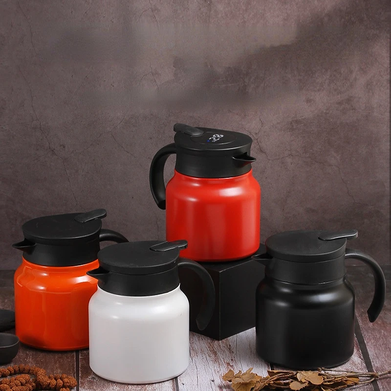 

Кастрюля с изоляцией из нержавеющей стали 304/316, кастрюля для тушения большой емкости, кофейник для бизнеса и офиса, бутылка для воды из нержа...