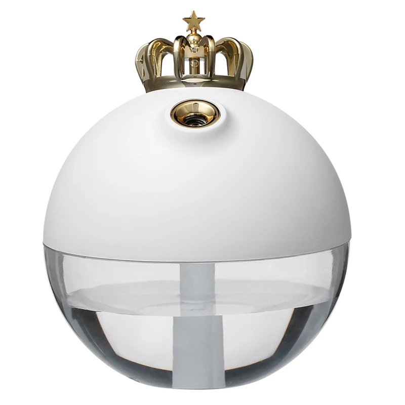 

Crown Humidifier Mini USB Desktop Air Atomizer 320ML Small Wireless Humidifier For Office