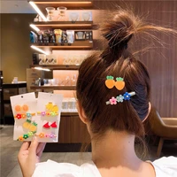 drop shipping korean fruit watermelon banana hairpin cute women girls hair bb clip barrettes hair ornaments accessories headwear