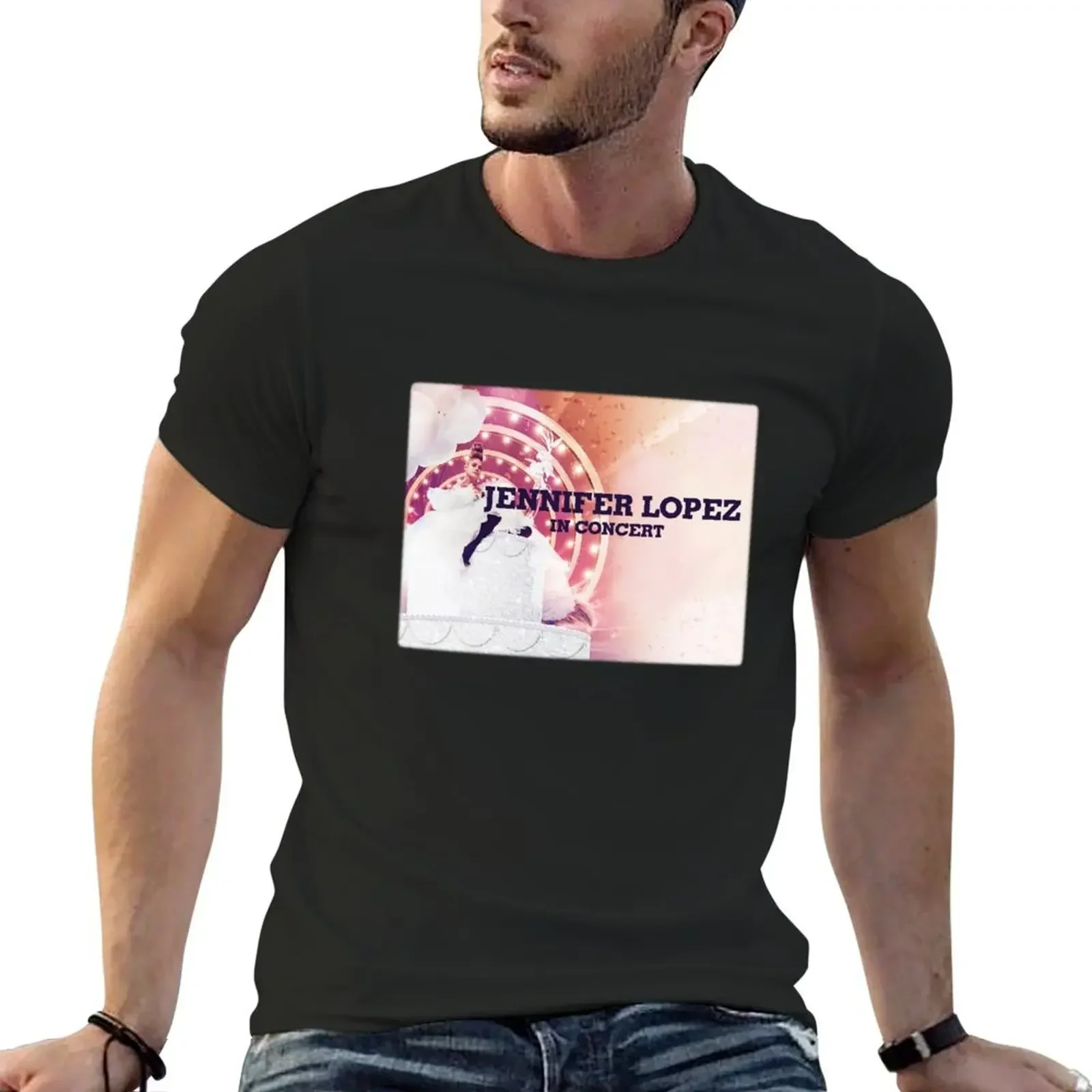 JENNIFER LOPEZ TOUR 2019 футболка большого размера с изображением принца для мальчиков