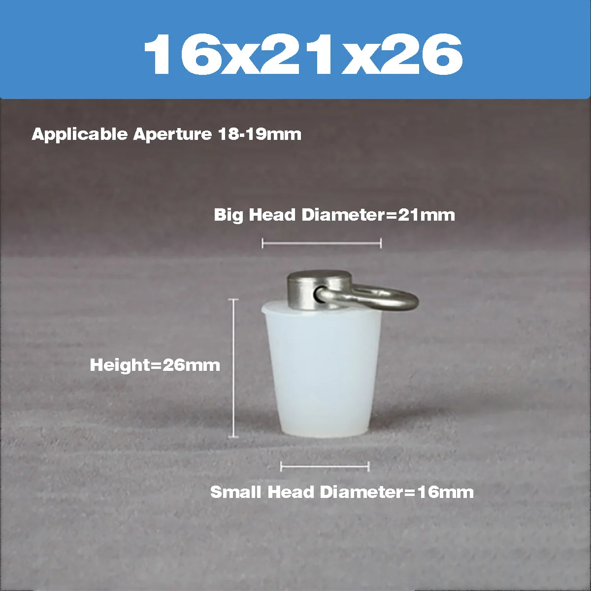 

С D-образным кольцом, заглушки для отверстий для труб, уплотнительные заглушки, коническая пробка из силиконовой резины, диаметр 14-200 мм