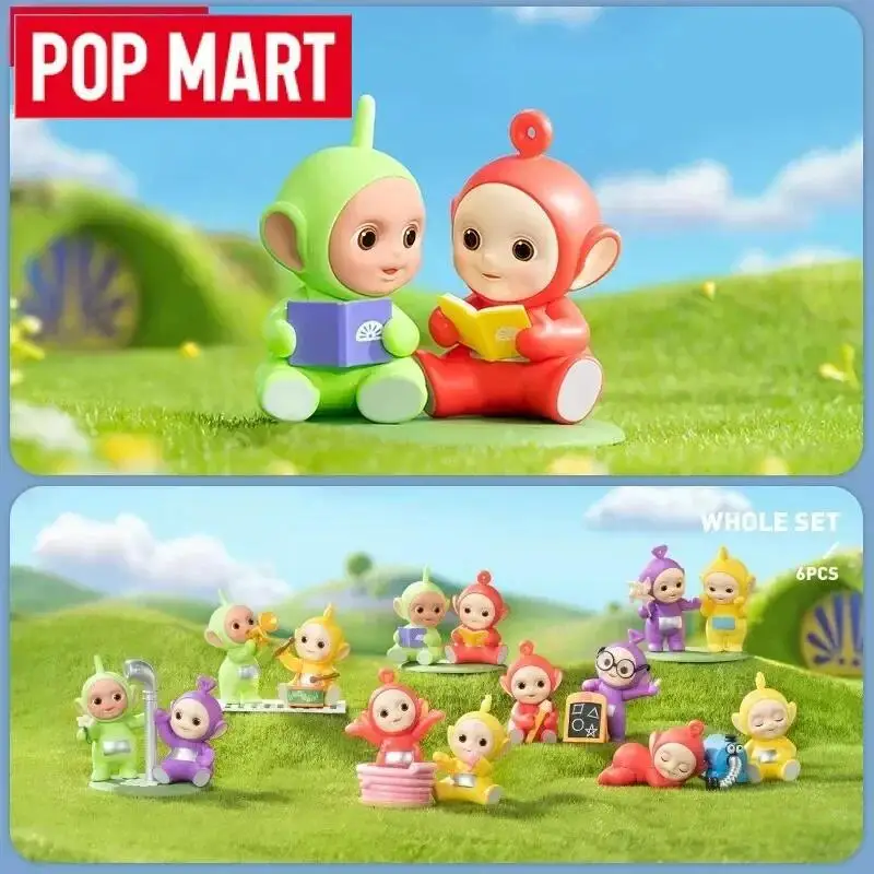 Фото POP MART Teletubbies Companion Series Mistery Caixa Фигурка Surpresa Cute Model Birth Blind Box Toys Guess Bag Mystery Box №3