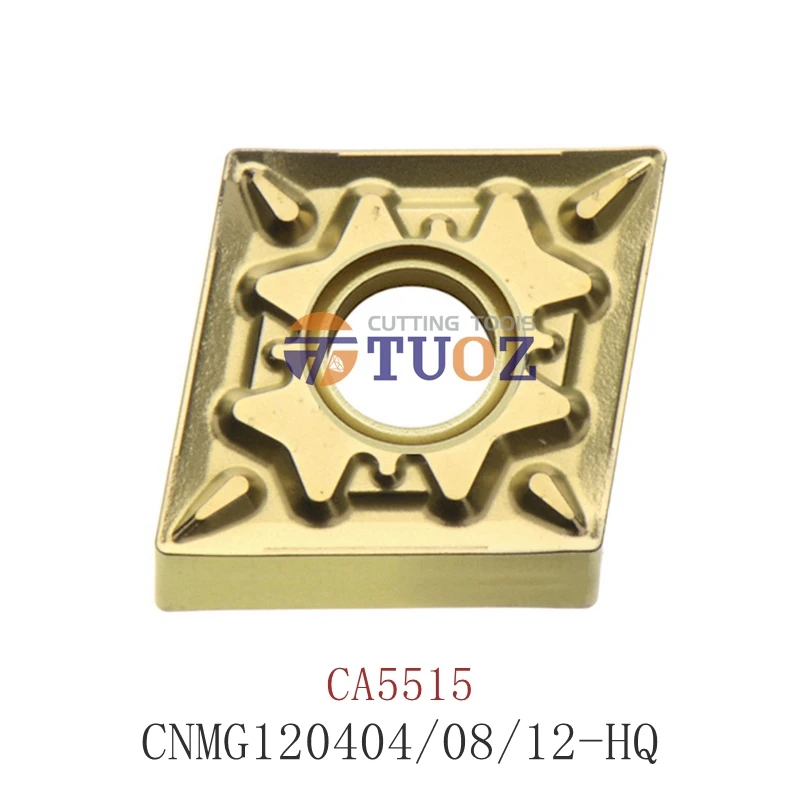 

Original CNMG120404HQ CNMG120408HQ CA5515 External Turning Tools Carbide Insert 120404 120408 HQ CNMG1204 CNC Lathe Cutter CNMG