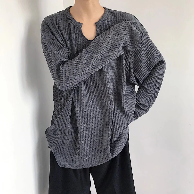 2022 New Fashion Sweater Men Casual V-neck Knit Pullovers Fa1062 S314