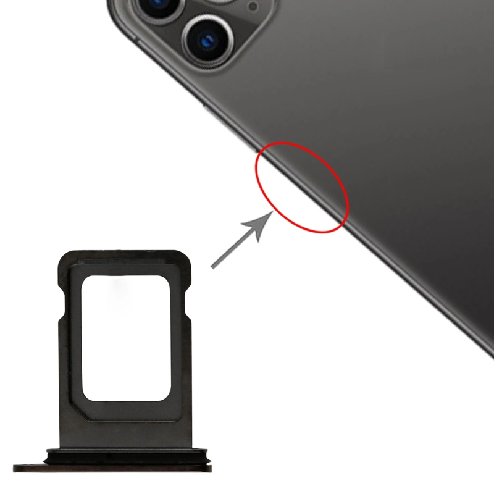 

SIM Card Tray + SIM Card Tray for iPhone 11 Pro Max / 11 Pro