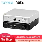 Топпинг A50s 4,4 мм сбалансированный 6,35 мм несимметричный флагманский NFCA hi-res-аудио предварительно усилитель наушников