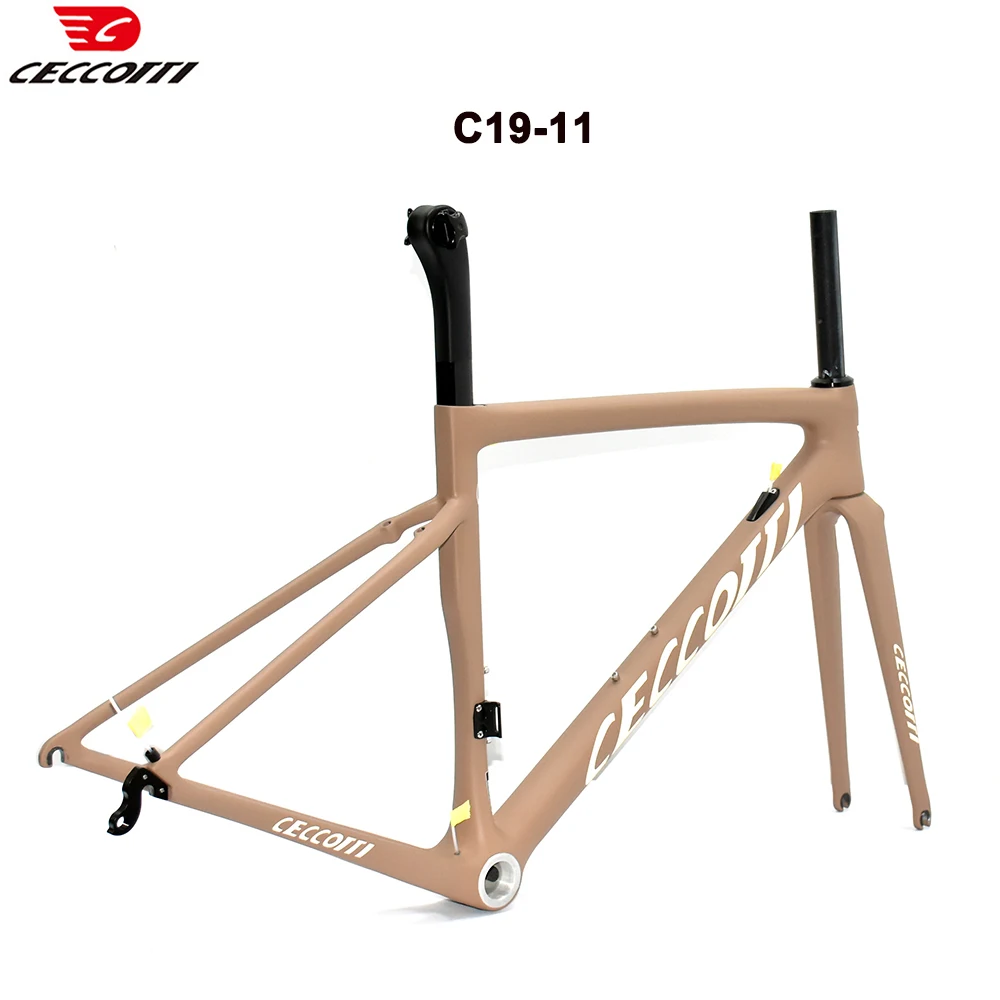 Популярная модель шоссейного велосипеда T1000 полностью карбоновая рама CECCOTTI