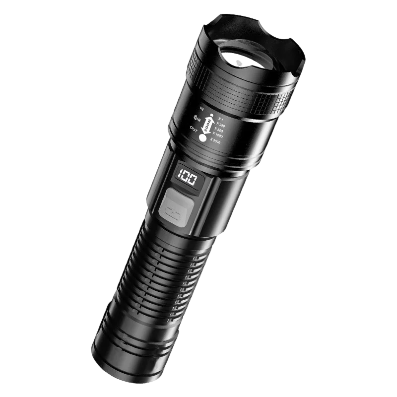 

Тактический фонарь KENSUN с боковой лампой