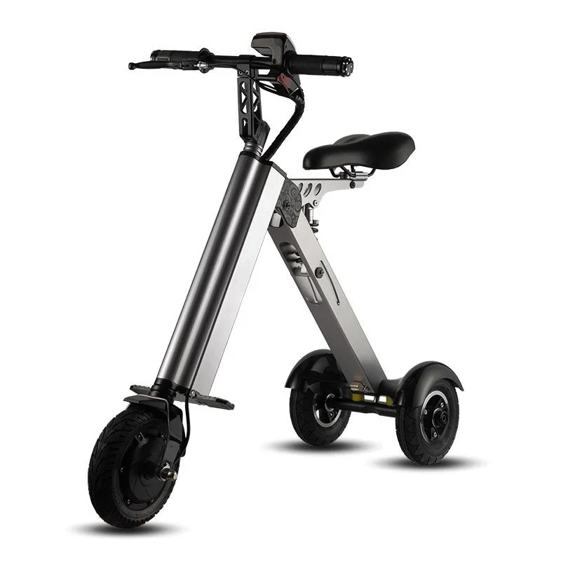 2022BEW K7s scooter elettrico pieghevole a tre ruote mini e-bike di forma semplice per bici elettrica intelligente per adulti 250w 36v 7.8ah