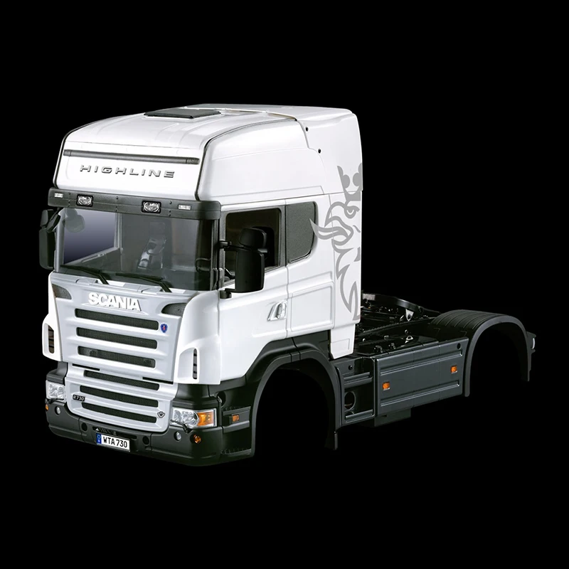 

1/14 Hercules, двухосевой корпус для высокой крыши scania.