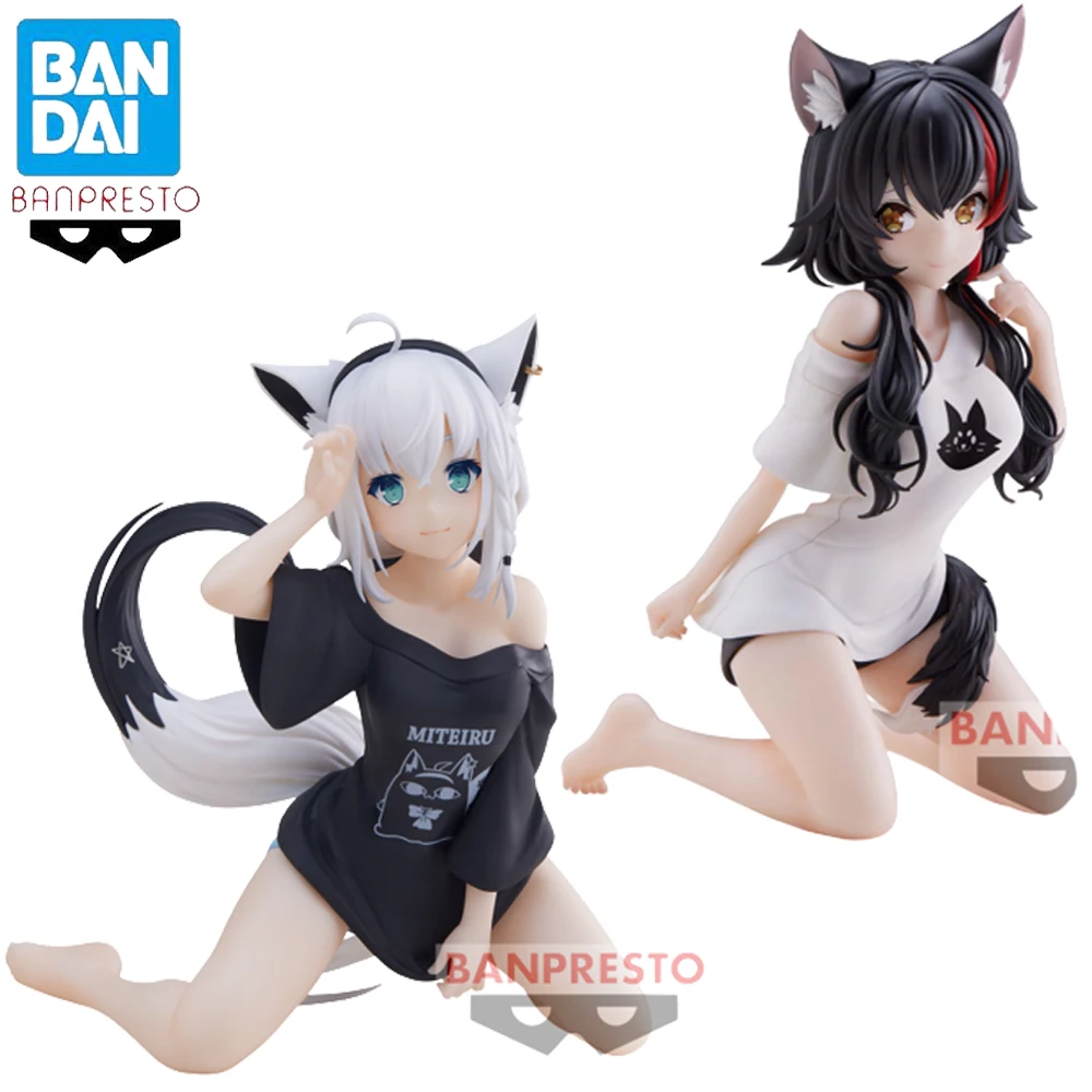 Оригинальная Banpresto Relax time Hololive Shirakami Fubuki Ookami в наличии аниме Коллекционная модель